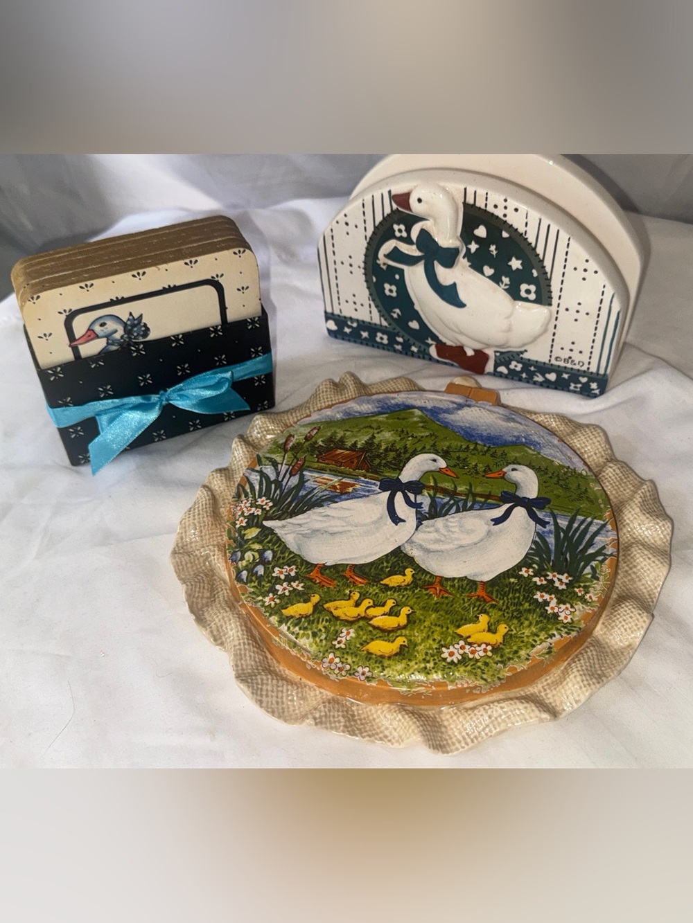 Super Cute Vintage Mother Goose Wall Art, Coasters and Ceramicware!!!